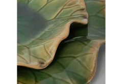 Abella Ceramic Wall Art In Blue, Set Of 3