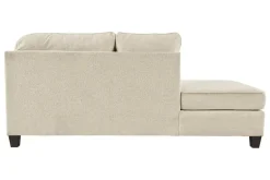 Abinger Sofa Tux Chaise Sectional In Smoke, Left Facing