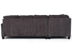 Abinger Sofa Tux Chaise Sectional In Smoke, Left Facing