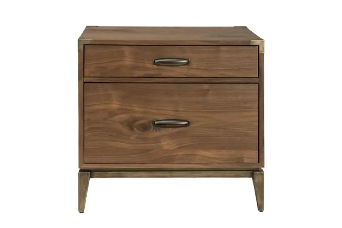 Adler Nightstand In Natural Walnut