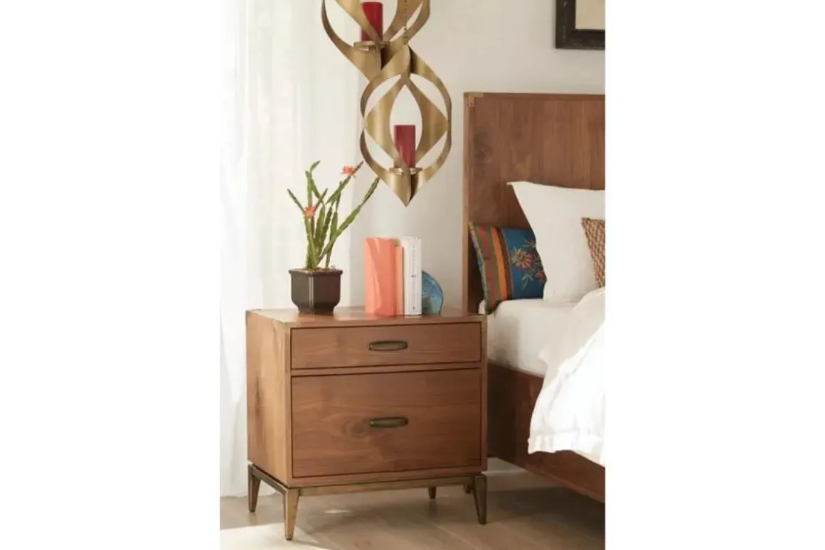 Adler Nightstand In Natural Walnut