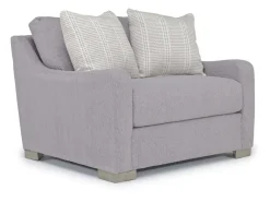 Alice Chair In Bellevue Platinum, Down