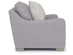 Alice Chair In Bellevue Platinum, Down