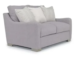 Alice Loveseat In Bellevue Platinum