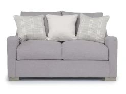 Alice Loveseat In Bellevue Platinum