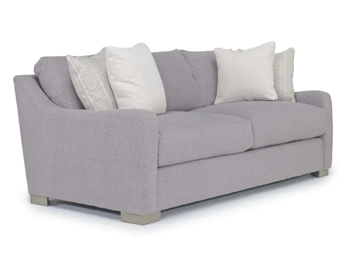 Alice Sofa & Loveseat In Bellevue Platinum