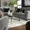 Allmaxx Sofa & Loveseat In Pewter