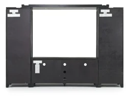 Altamonte 4 Piece Entertainment Center In Gray, 70 Inch