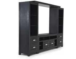 Altamonte 4 Piece Entertainment Center In Gray, 70 Inch
