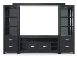 Altamonte 4 Piece Entertainment Center In Gray, 70 Inch