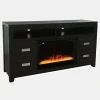 Altamonte Fireplace Console In Black