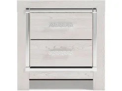 Altyra Nightstand In White