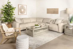 Amara 6 Piece 2 Power Sectional In Tasmin Granite