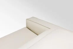 Amara 2 Power Console Loveseat In Tasmin Granite