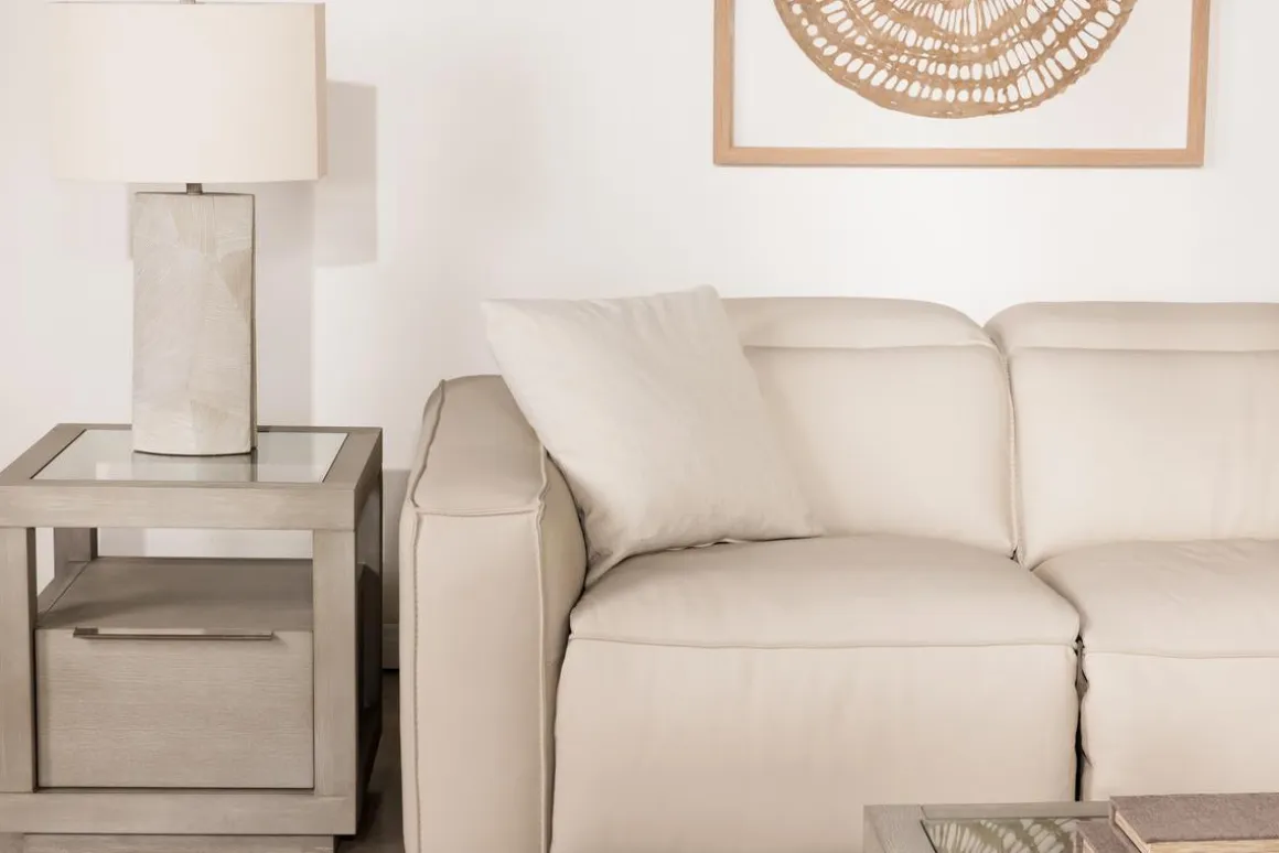 Amara 2 Power Loveseat In Tasmin Granite