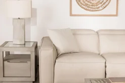 Amara 2 Power Sofa In Tasmin Granite