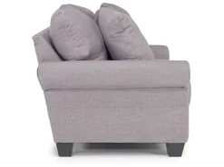 Amelia Crypton Performance Loveseat In Nomad Snow, Down