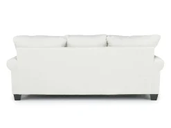 Amelia Crypton Performance Sofa Chaise In Nomad Snow, Down