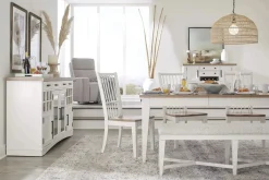 Americana Dining Table In Cotton