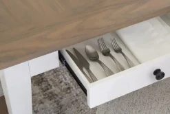 Americana Dining Table In Cotton