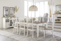 Americana Side Chair In Cotton, Set Of 2