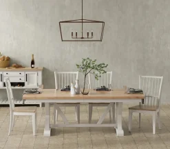 Americana Side Chair In Cotton, Set Of 2