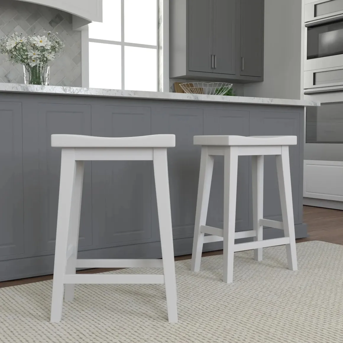 Americana Sofa Bar Stool In Cotton