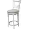 Americana Swivel Barstool In Cotton