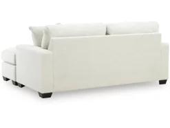 Amesley Sofa Chaise In Ivory