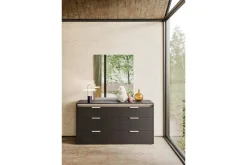 Amy Dresser W/ Lights In Dark Oak