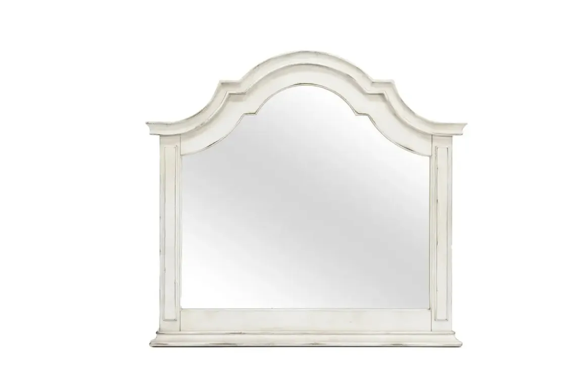 Anastasia Mirror In Antique Bisque