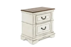 Anastasia Nightstand In Antique Bisque