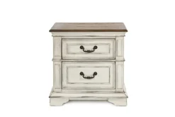 Anastasia Nightstand In Antique Bisque