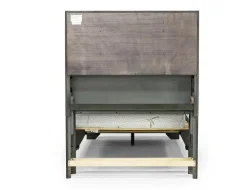 Andes Bookcase Bed W/ Storage In Charcoal, Twin