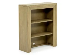 Andes Nightstand & Hutch In Charcoal