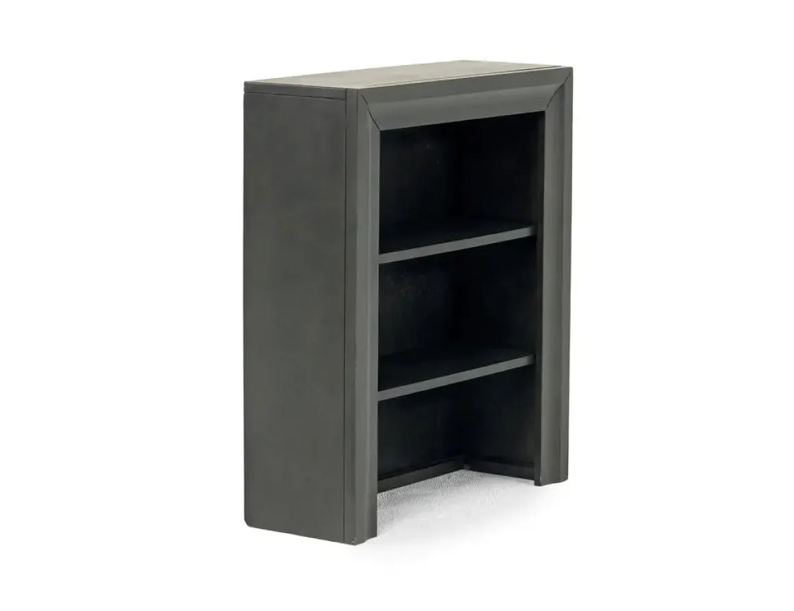 Andes Wall Bed In Charcoal, Twin