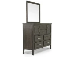 Andover Mirror In Nutmeg