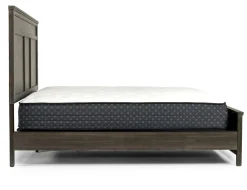 Andover Panel Bed In White, Twin