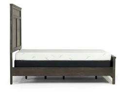 Andover Panel Bed In White, Twin