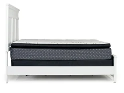 Andover Panel Bed In White, Twin