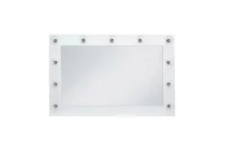 Ariana Vanity & Mirror In White