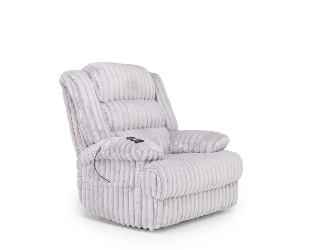 Artemis Lift Recliner In Softcat Silver