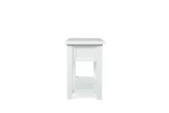 Artisans Chairside Table In Gray