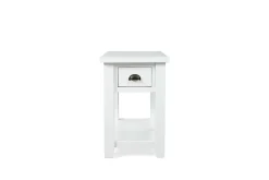 Artisans Chairside Table In Gray