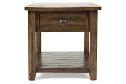 Artisans End Table In Oak