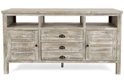 Artisans Media Console In Oak, 50 Inch
