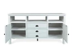 Artisans Media Console In Oak, 50 Inch