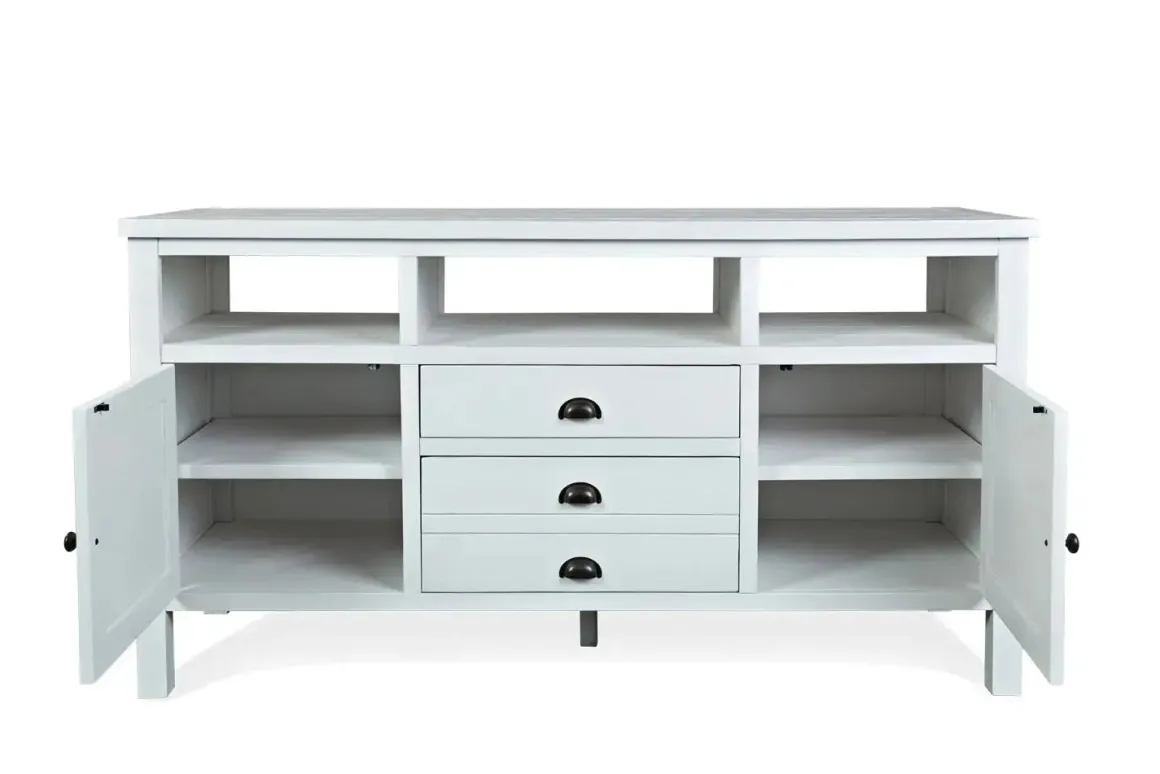 Artisans Media Console In Oak, 50 Inch