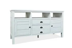 Artisans Media Console In Oak, 50 Inch