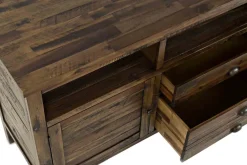 Artisans Media Console In Oak, 50 Inch